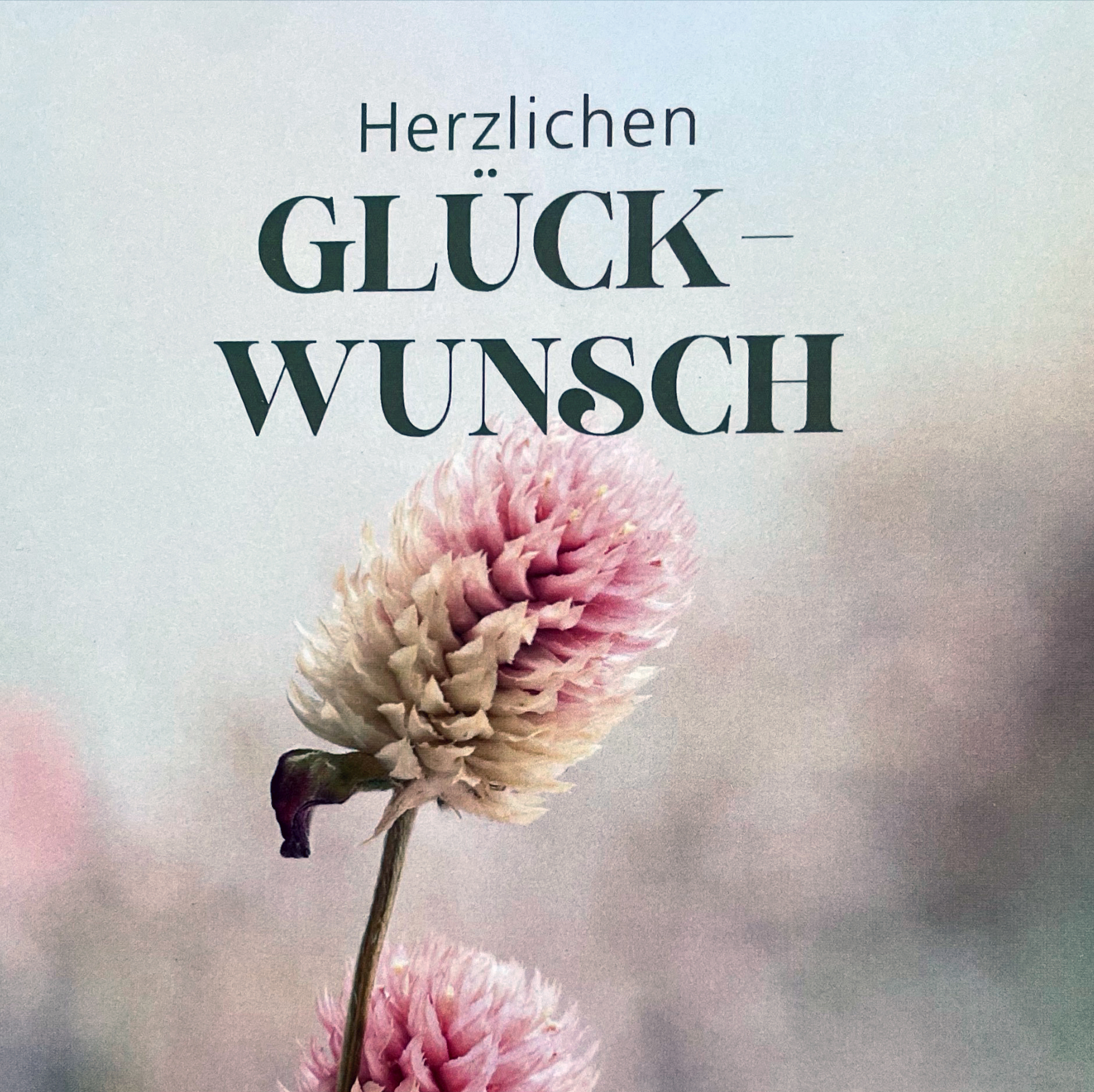 Glückwunsch